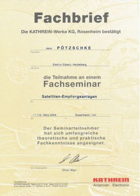 Satelliten-Empfangsanlagen