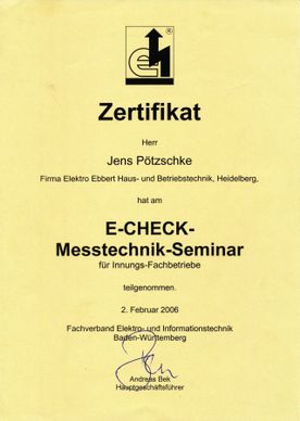 E-Check-Seminar